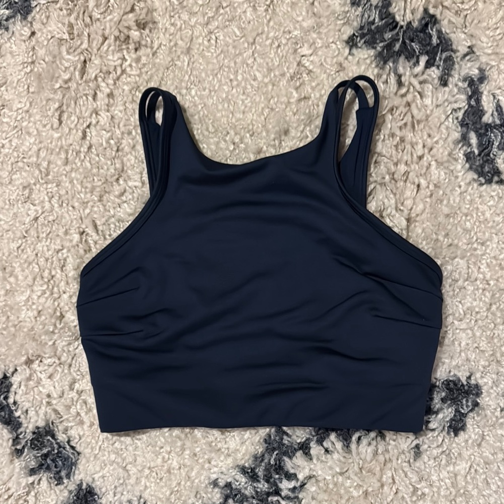 Joy Lab by Target Navy Blue sports crop bra small